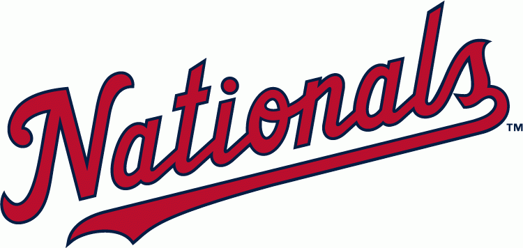 Washington Nationals 2011-Pres Wordmark Logo fabric transfer